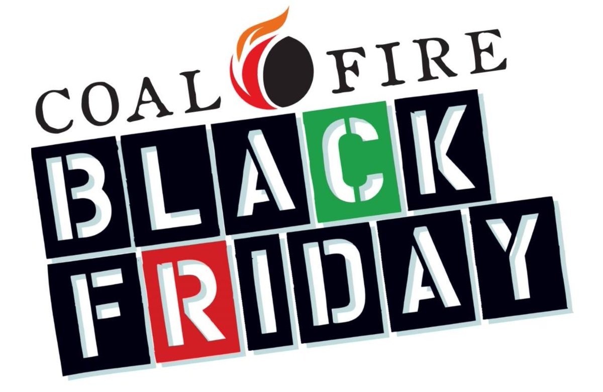 CascadeOverlook's tweet photo. #BlackFriday at @Coalfire_pizza GIVE THE GIFT OF GOOD FOOD! Take advantage of our Black Friday special, 11/24 only! Buy one gift card, and get a second of equal value at 50% OFF! https://t.co/om4Zulfy93