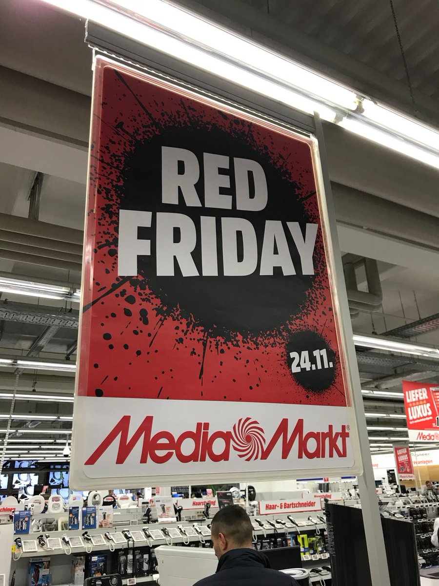 Besuchen Sie uns heute ab 18:00 beim Red Friday VIP Event im Media Markt Heidelberg Rohrbach. Chris Rapp ist vor Ort! #RedFriday  #nevis