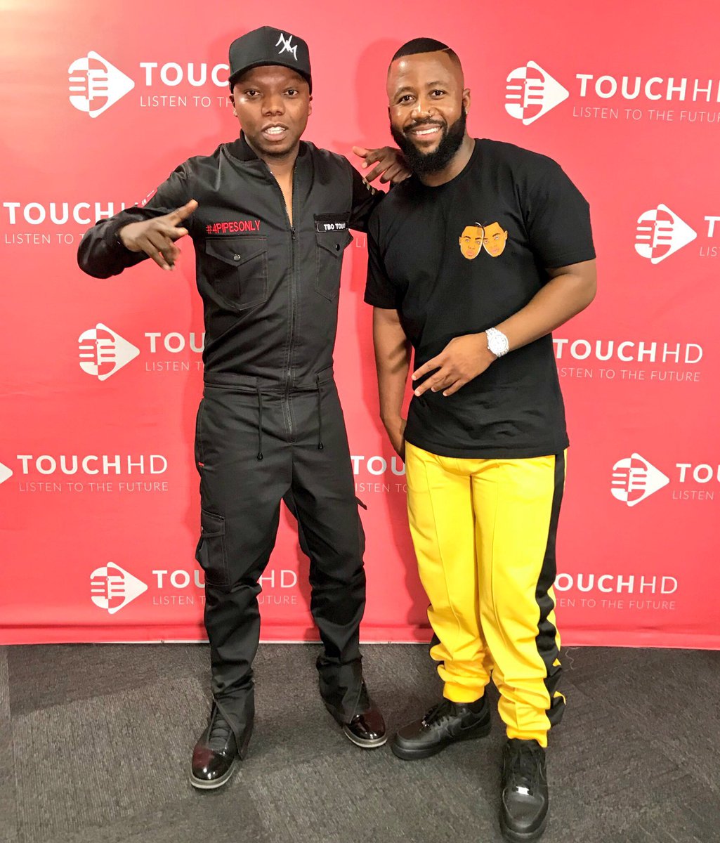 iamtbotouch's tweet photo. Let us be united and start loving 1 another yes @CassperNyovest and come a long way and his failure is My shame, his success is my joy.  #TouchHD bought 200 tickets for those listeners who said data or no data we support our brother today we are celebrating  #touchhd1million https://t.co/RIOELN0BTZ