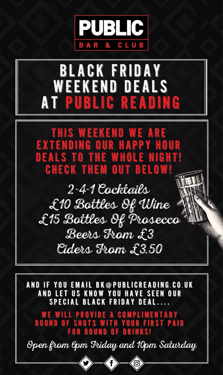 #BlackFriday 🍹🍷🍻