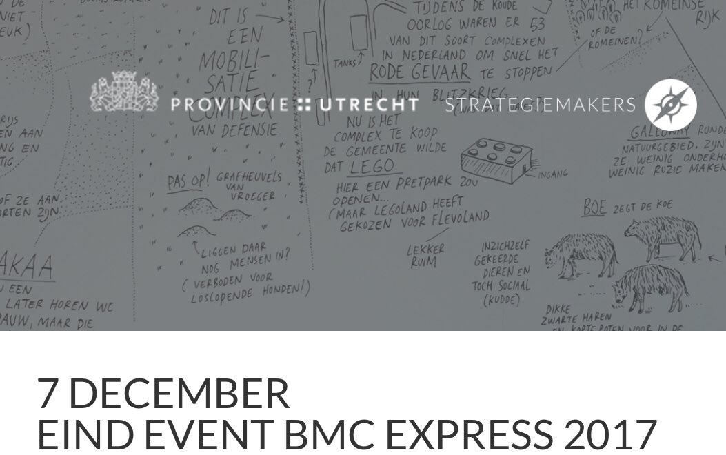 ➡️ Save the date! ⬅️ 7 dec ‘17 om 17.00. eind event BMC express welke <a href="/strategiemakers/">Strategiemakers</a> voor de <a href="/ProvUtrecht/">Provincie Utrecht</a> heeft uitgevoerd met 8 culturele organisaties uit de provincie Utrecht. O.a. <a href="/SSBUtrecht/">Stadsschouwburg Utrecht</a> <a href="/Hoogt/">Hoogt On Tour</a>  #welkom #netwerkevent