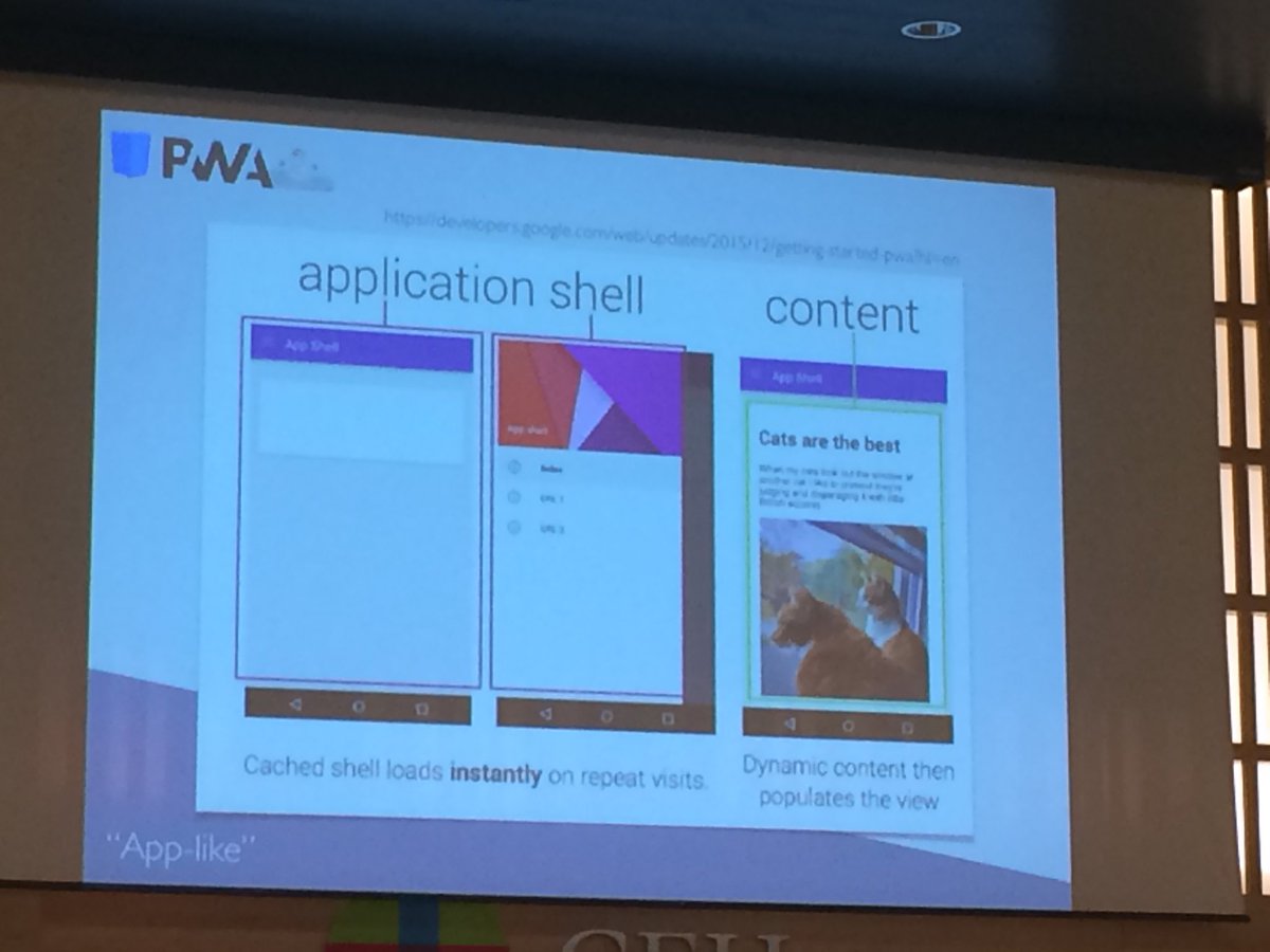 JuanluElGuerre's tweet image. #pwa con @VictorSanchez Un recorrido por la web desde sus comienzos... #appshell #pushnotification  #Codemotion2017 #Codemotion #codemotionmadrid