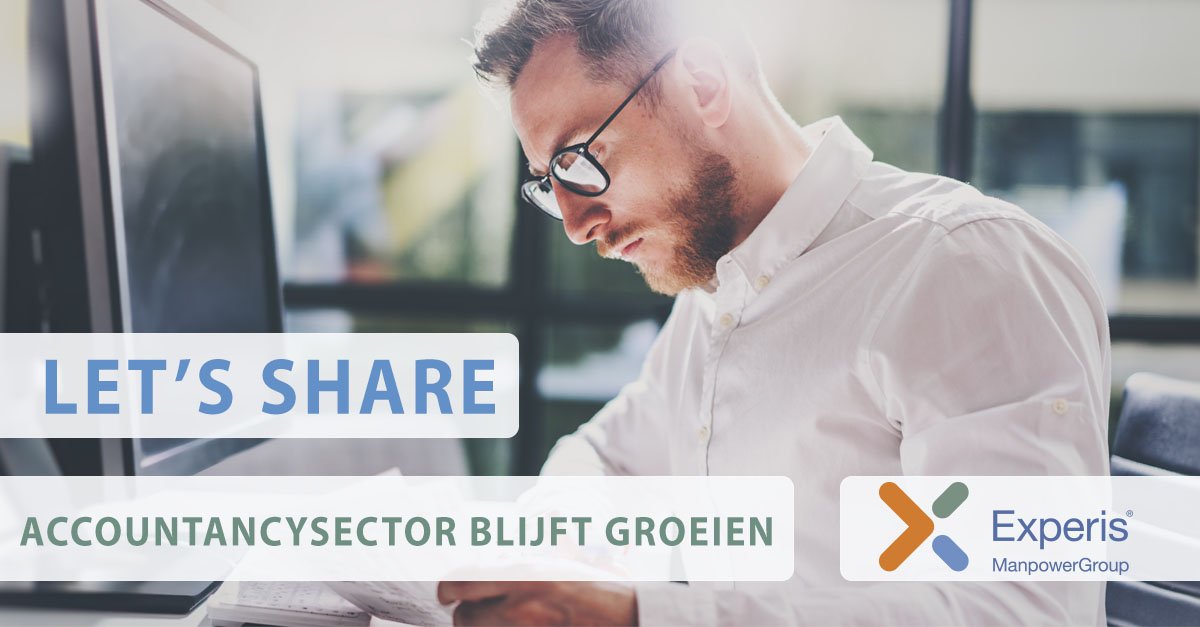 De accountancy sector zet de trend van 2017 door en blijft naar verwachting ook in 2018 groeien. Lees meer in dit blog: experis.nl/over-experis/e… #accounting #groei #sector #Accountancy #experis