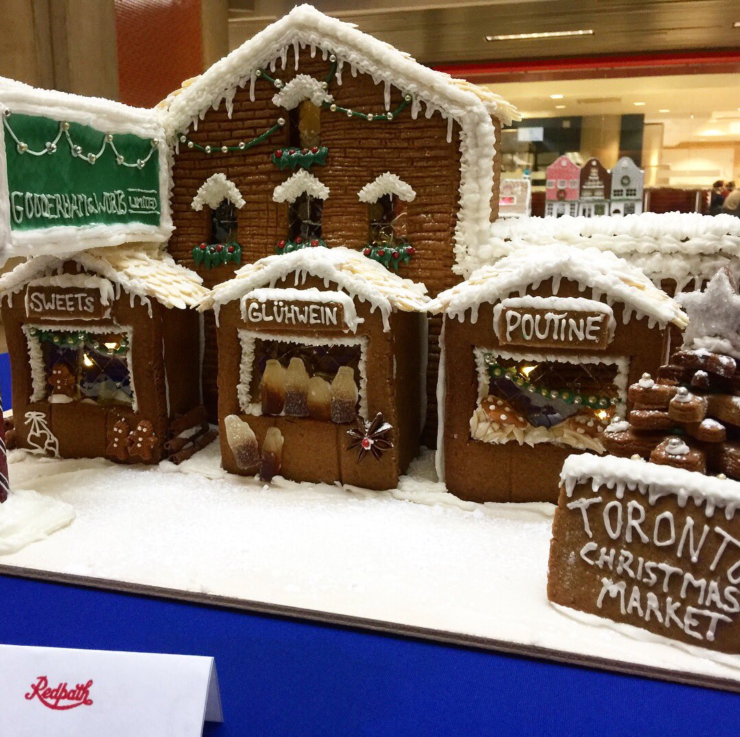 GBCCHCA's tweet photo. Just a few of the fantastic submissions by our Chef School students in the #RedpathSugar Gingerbread House Competition. Visit the Atrium to see more! https://t.co/0RONhtPmCC