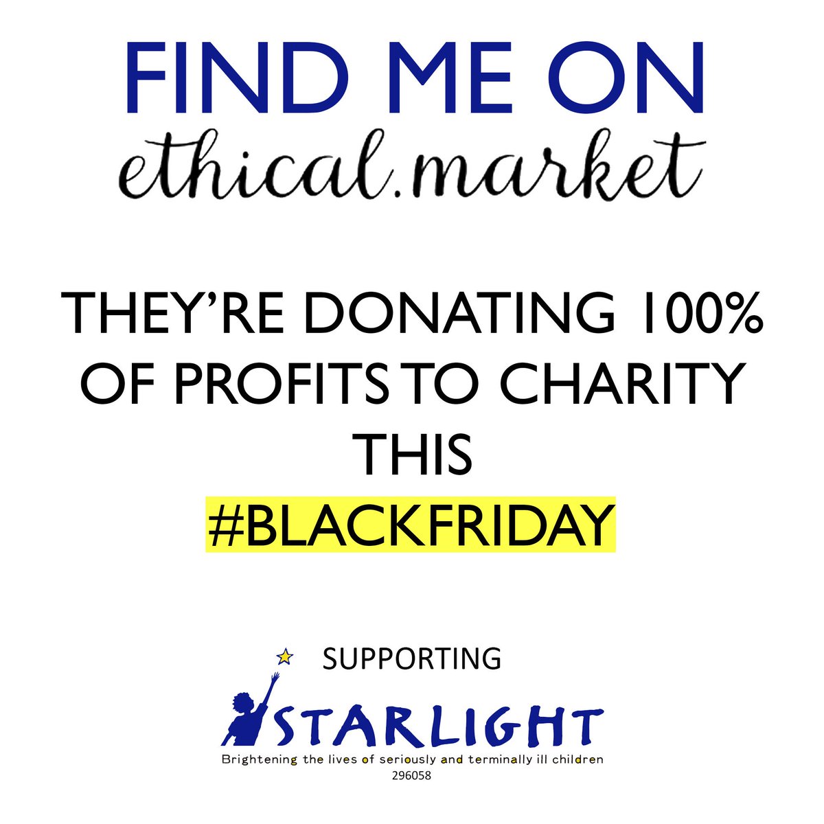 joinedinlife's tweet photo. We are stocked on the @ethicaldotmkt and they’re donating 100% or profits to charity this Black Friday 👊🏼 https://t.co/1b6Z0bDe7J