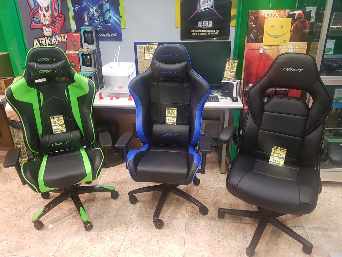PcBoxIrun's tweet photo. Somos #Gamers y sabemos que para disfrutar de una larga sesión de vicio, necesitáis las mejores sillas. Por ello os traemos esta SUPER #OFERTAS #BlackFridayPcBox
Hasta el lunes #CiberMonday estos 3 modelos @DRIFTgamingeu 
¿Cual os gusta más, ven y pruébalas?

Unidades Limitadas. https://t.co/sFUPzqnpX7