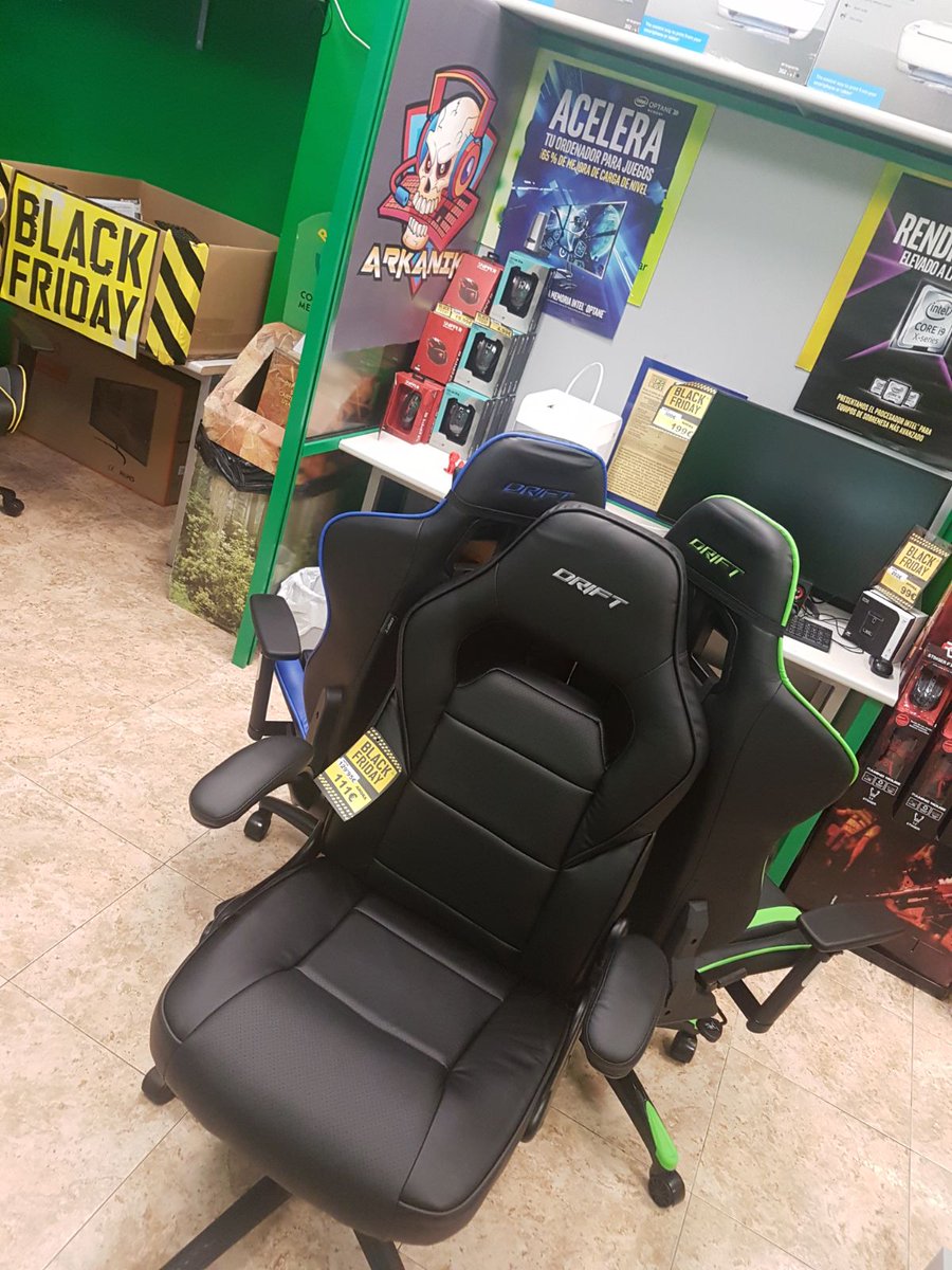 PcBoxIrun's tweet photo. Somos #Gamers y sabemos que para disfrutar de una larga sesión de vicio, necesitáis las mejores sillas. Por ello os traemos esta SUPER #OFERTAS #BlackFridayPcBox
Hasta el lunes #CiberMonday estos 3 modelos @DRIFTgamingeu 
¿Cual os gusta más, ven y pruébalas?

Unidades Limitadas. https://t.co/sFUPzqnpX7