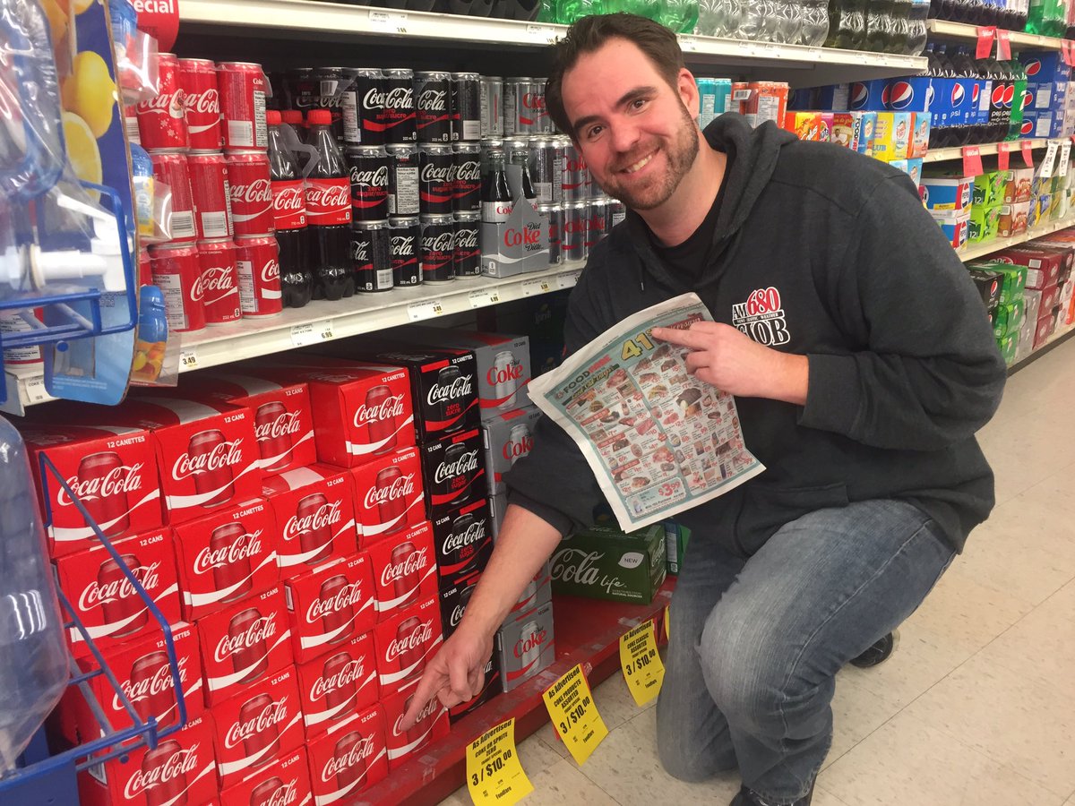 680CJOB's tweet photo. Grey Cup this Sunday🏈 Get your party central essentials at @FOODFARE1 ! It's their 41st Anniversary sale at all 5 Food Fare locations through Saturday! Brett Megarry is here at the 2285 Portage ave location and he still can't wrap around how great these deals are. https://t.co/HvQbFjM56t