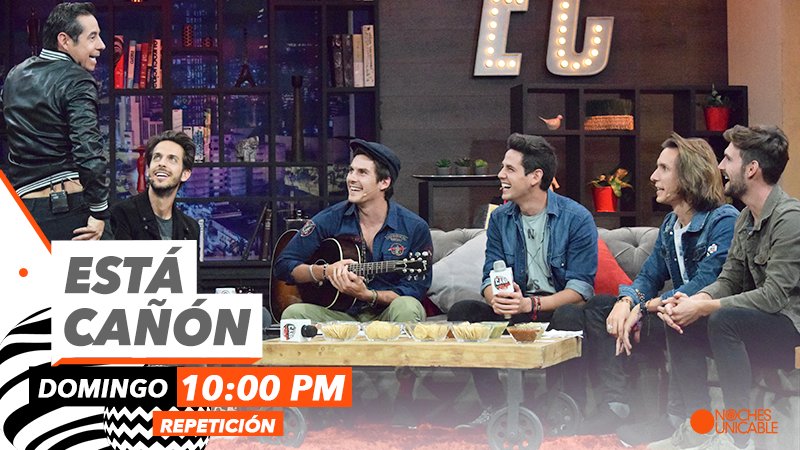 denocheconyordi's tweet photo. ¡En una hora comenzamos con la repetición! Nos vemos a las 10:00 pm por @unicable_canal con los chicos de @dvicioficial #DVICIOenEstáCañón https://t.co/pxImvMyR87