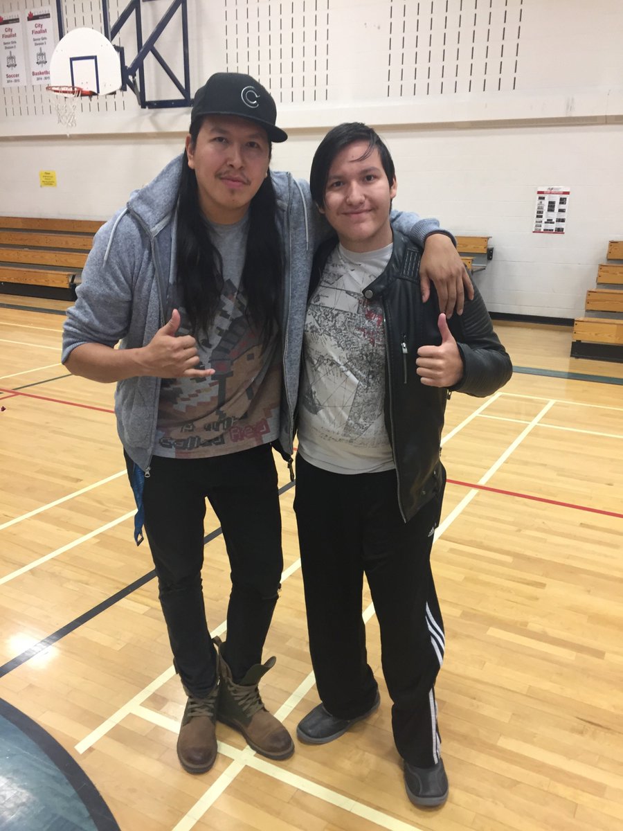 stgabriel_cssd's tweet photo. Wow!  @cowboysmithx was at SGA this week to offer a message of love &amp; peace for all cultures and communities. Thank you Cowboy SmithX, you are an inspiration. https://t.co/cFiA5jzR2j