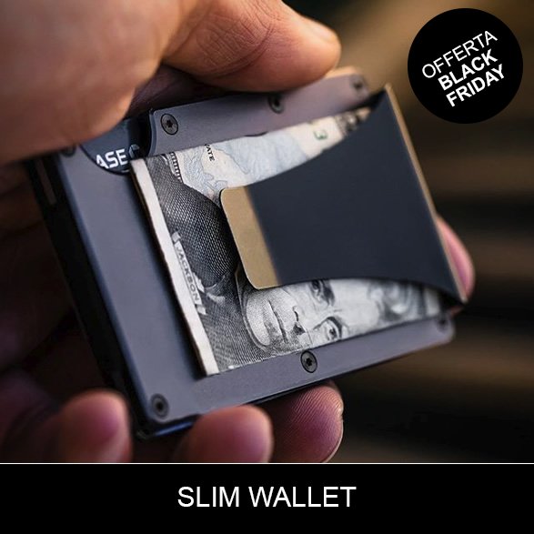 ResaleShack's tweet photo. Ricerche dimostrano che tasche dei pantaloni troppo voluminose, rendono un uomo il 38% meno attraente per le donne. Acquista Slim Wallet in promozione per tutto il weekend del #BlackFriday e distinguiti da questo 38% https://t.co/2gq4J3mC8n #resaleshack #rfid #cybermonday #style https://t.co/XruFU2o9iH