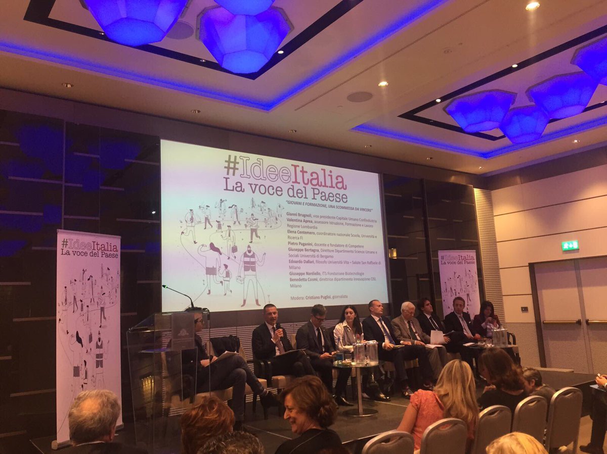 msgelmini's tweet photo. #giovani e #formazione, una scommessa da vincere: il workshop #ideeitalia con @gbrugnoli70 @gbocchieri @ElenaCentemero Pietro Paganini Giuseppe Bertagna @EdoardoDallari  Giuseppe Nardiello @benedettacosmi Cristiano Puglisi https://t.co/dfFcZ0JlM9