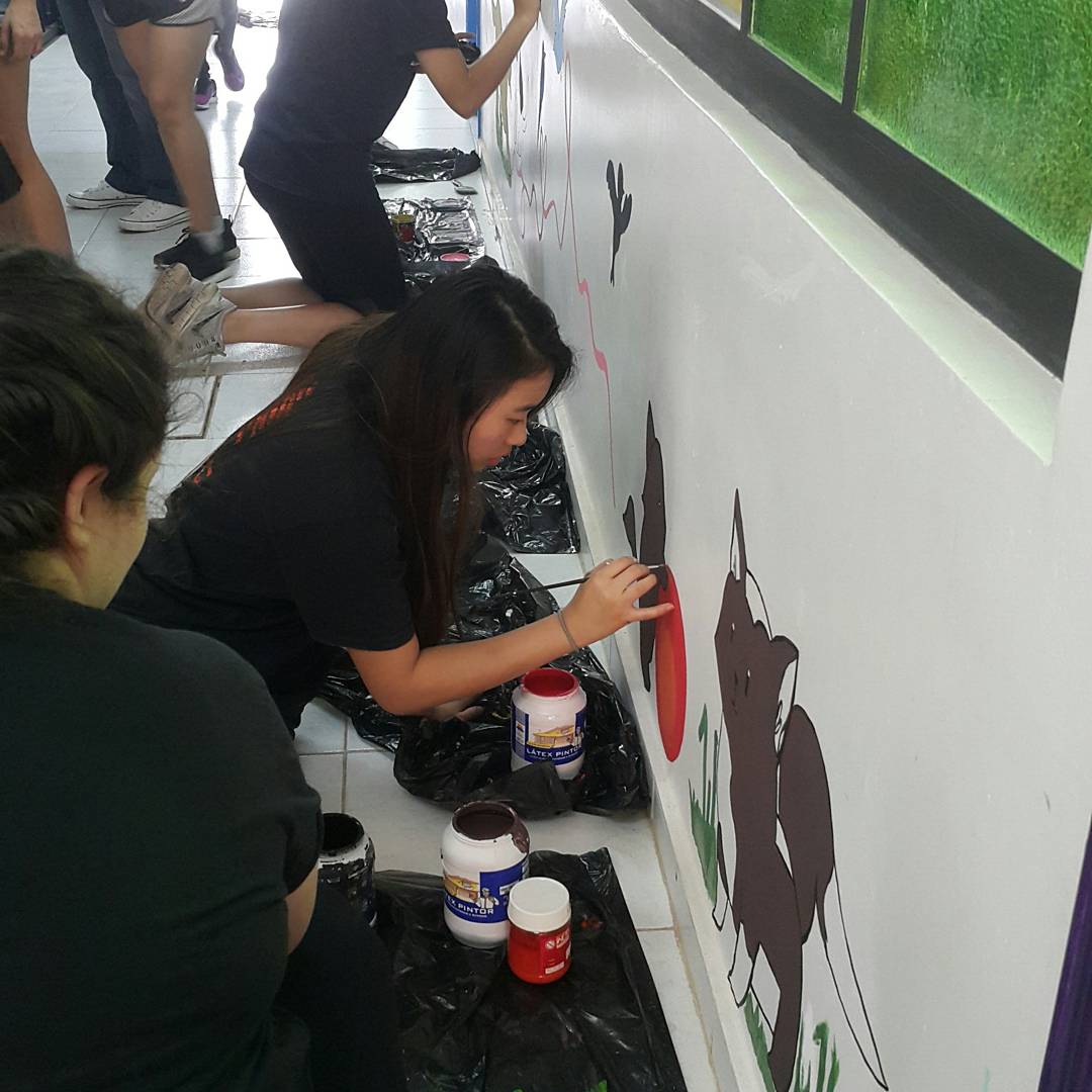 coninparaguay's tweet photo. Gracias a los estudiantes del Colegio ASA por ambientar uno de nuestros Centros de Prevención y Recuperación Nutricional #ConinPy . Sumemos fuerza para la erradicación de la #DesnutricionInfantil https://t.co/nUUEUM2vfW