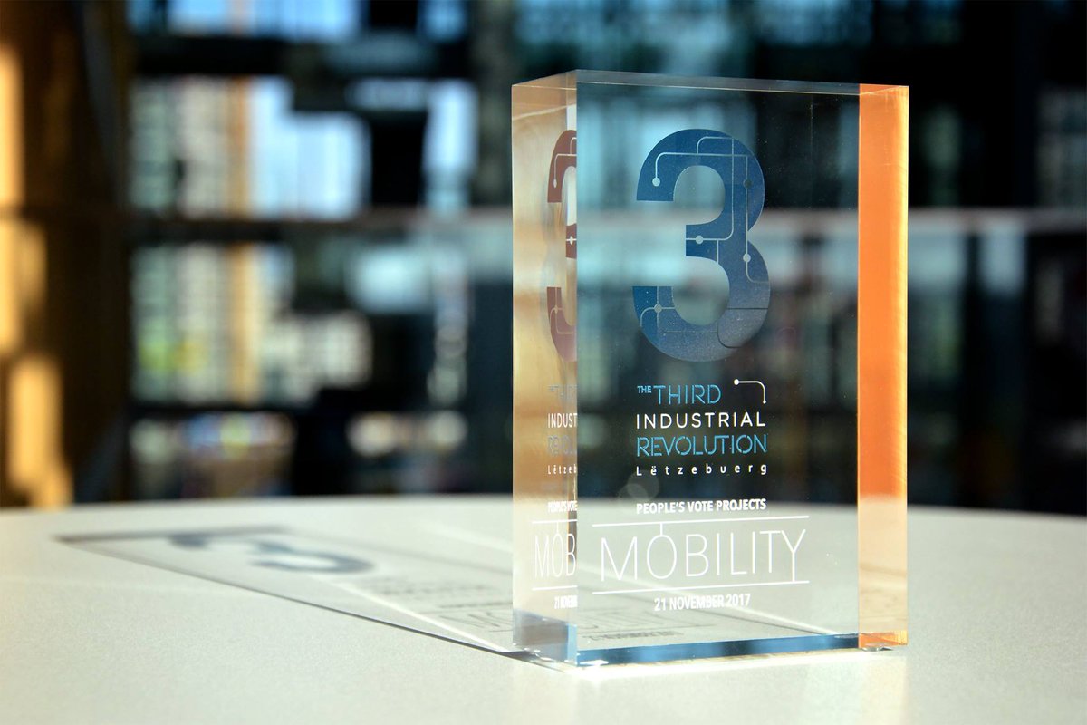 PwC_Luxembourg's tweet photo. We’ve received the #Prize for the Best #Mobility Solution at the #Luxembourg Sustainability Forum #LSF2017. Congratulations to our People! 🎉 #crpwcl https://t.co/kITzAt9bCF