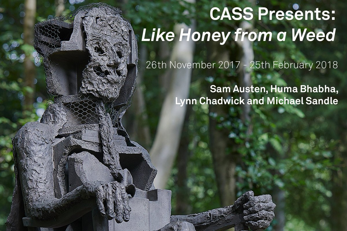Cass_Sculpture's tweet photo. Our two new exhibitions, 'The Sleeping Procession' and 'Like Honey from a Weed' open to the public this Sunday. #LikeHoneyfromaWeed #LynnChadwick #HumaBhabha #MichaelSandle #SamAusten #TheSleepingProcession #GabrielHartley #SeanSteadman #Sculpture #ContemporaryArt https://t.co/pw7ySn4j0q