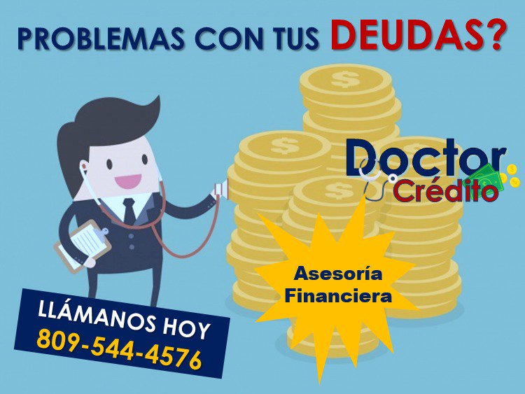 gpsgrupolaser's tweet photo. ¿problemas con tus deudas? 💸 Con nuestro servicio #DoctorCrédito te ayudamos a resolverlas. Llámanos hoy 809.544.4576
#AsesoríaFinanciera
#GrupoLaser https://t.co/FXNh1l50Z3