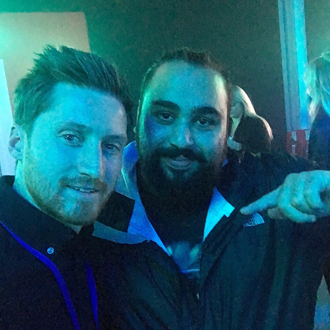 sebcbrown4's tweet photo. Got to meet the “Mayor of Hounslow” himself last night after his and @kuruptfm ‘s performance @youtube’s #brandcast event. Followed by performances from @CraigDavid & #dizzyrascal too! Double Decent! https://t.co/t05RLT6M9h