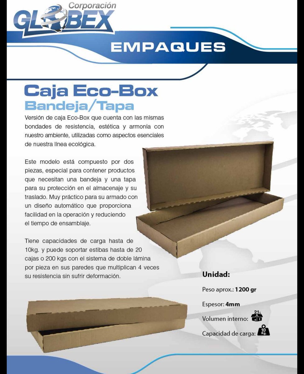 Corpoglobex Pa Twitter Cajas De Carton A La Medida De Tus