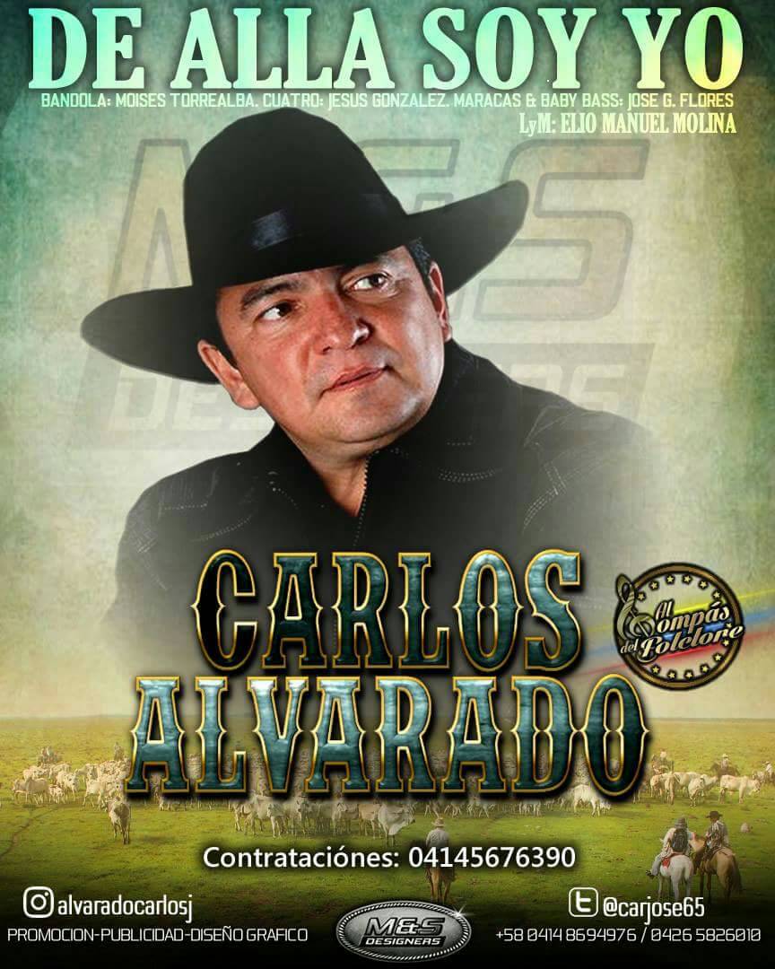 Descarga el nuevo tema promocional de <a href="/carjose65/">Carlos Alvarado</a> 
*DE ALLA SOY YO*
L/M: Elio M.Molina
LINK: goo.gl/i2W5z7   
#DeAllaSoyYo
#TalentoDeVenezuela
#ApoyaElFolclore