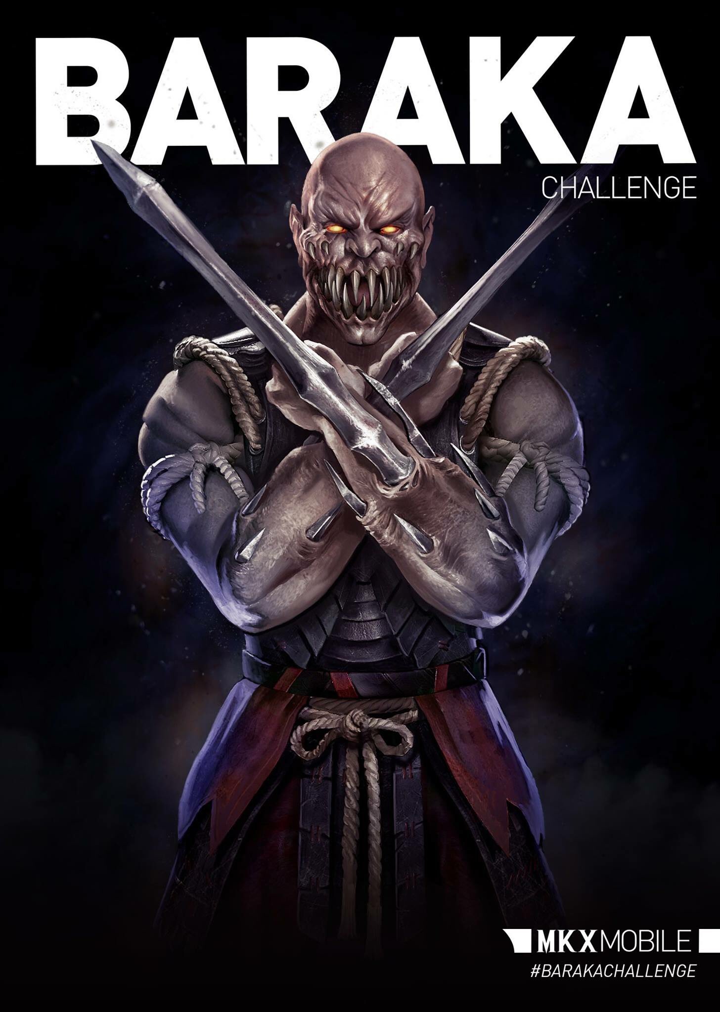 Mortal Kombat 1 on X: Sharpen your blades! The Scourge Baraka challenge  has begun in Mortal Kombat X Mobile!  / X