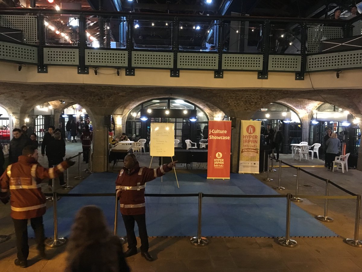 Performing at the <a href="/HYPERJAPANevent/">HYPER JAPAN</a> tonight at #tobbaccodocks. 1/3 of performances of the night! 
Come and see us for the finale at 6.30PM #karate #shinboku #hyperjapan