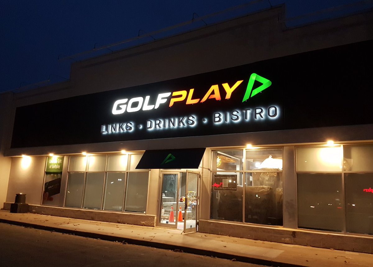 golfplaykw's tweet photo. Our sign is up and looks great – thanks @SignsGalore! #golfplaykw #comingsoon https://t.co/cjJs4dl4ob