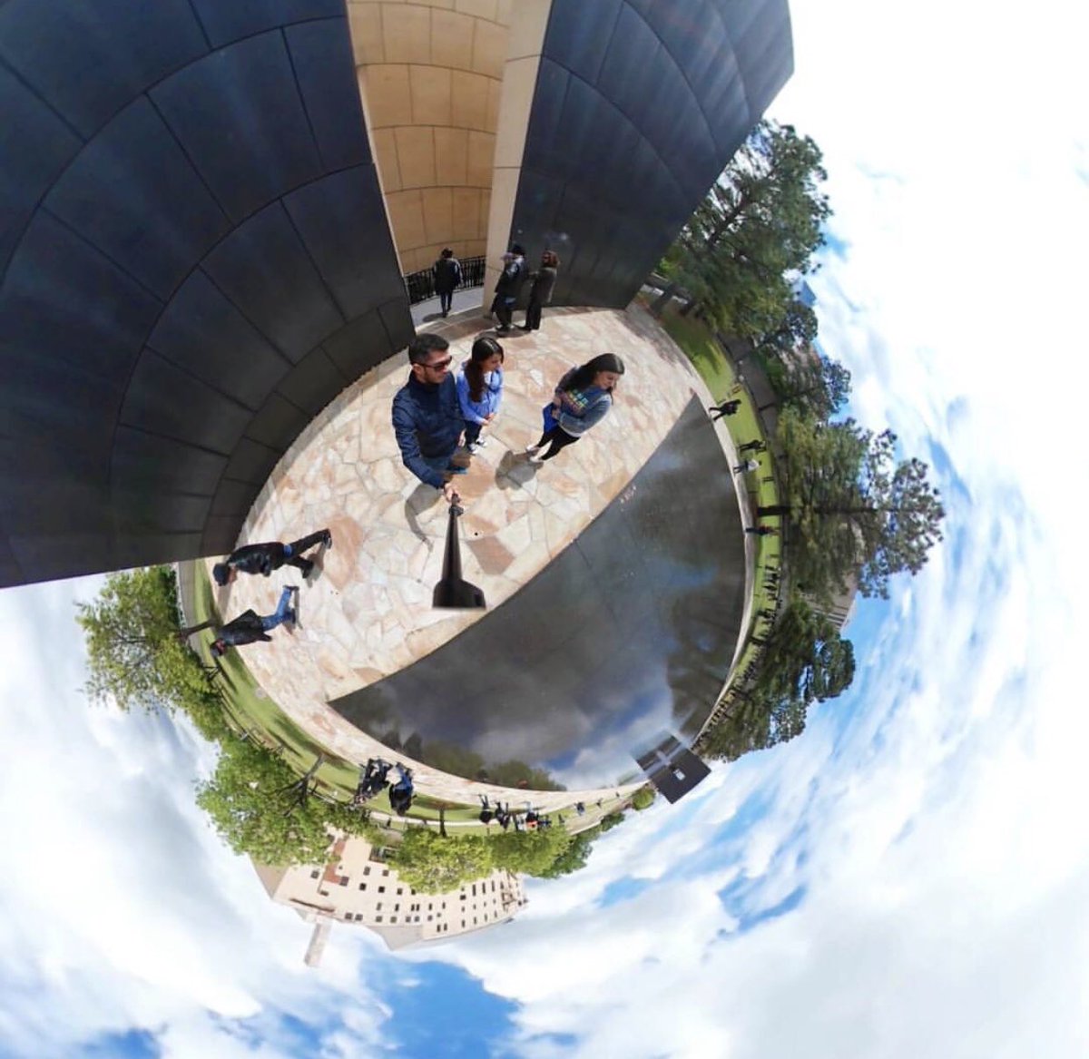 TinyPlanet2's tweet photo. The world is big and I want to have a good look at it before it gets dark - John Muir

Lets appreciate the time we have with those we love.  #oklahomacity #tinyplanetcouple #tinyplanet #javicel #360 #vr #travel https://t.co/slq1t9VSDJ