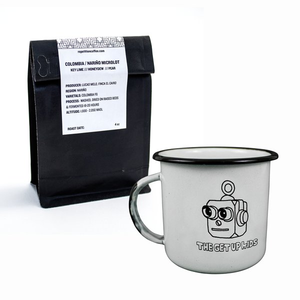 Lot's of cool new stuff in our holiday merch store. Our own <a href="/sriracha785/">Ryan Pope</a> roasted a special batch of <a href="/repetitionks/">Repetition Coffee</a> coffee to go with these mugs.
thegetupkids.merchtable.com