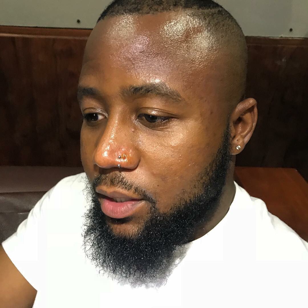 incityink_'s tweet photo. @incityink_ is recommended by the Best, even Mr Fill Up @CassperNyovest who recently got an awesome custom Nose Piercing done. This nose piercing is also marked down for our #InCityInkBlackFriday sale!🔥🔥Tag your friends, come in numbers! #InCityInk #BlackFiday https://t.co/SgD6n3JjoM