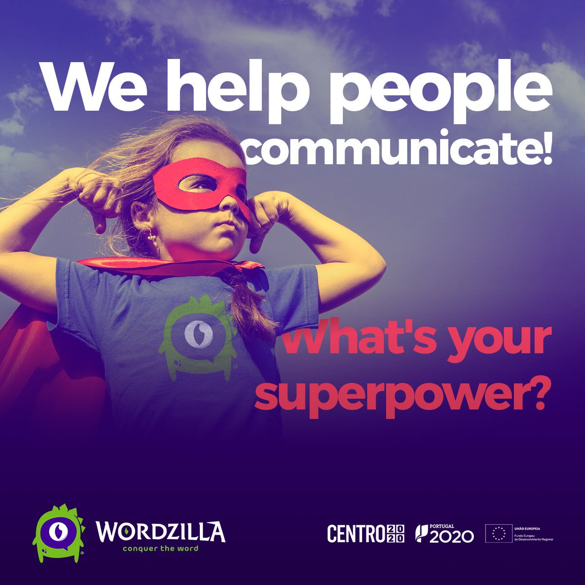 wordzillastudio's tweet photo. #Communication is a basic and permanent #humanneed.
To us, it’s our #superpower! :) #Wordzilla, conquer the word! https://t.co/jzPYoobPtm