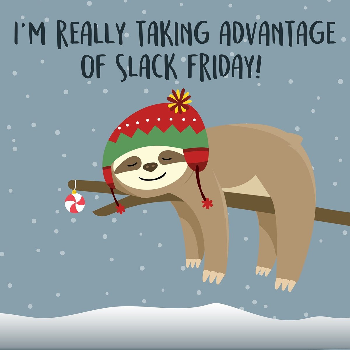 FunSuspects's tweet photo. The discounts might be deep, but all I want is sleep. 😴
.
#slothlife #sloth #blackfriday #lazy #fridaymood #illustration #laffirmation #takeiteasy #napsrule #napsforever #skippingblackfriday #sloths #christmassloth #slowdown #lazyday https://t.co/UQmoPH96kV