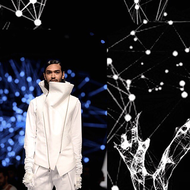 GG_Studio's tweet image. SPACE WHITE 
Quilted jacket
•
#GauravGuptaMAN