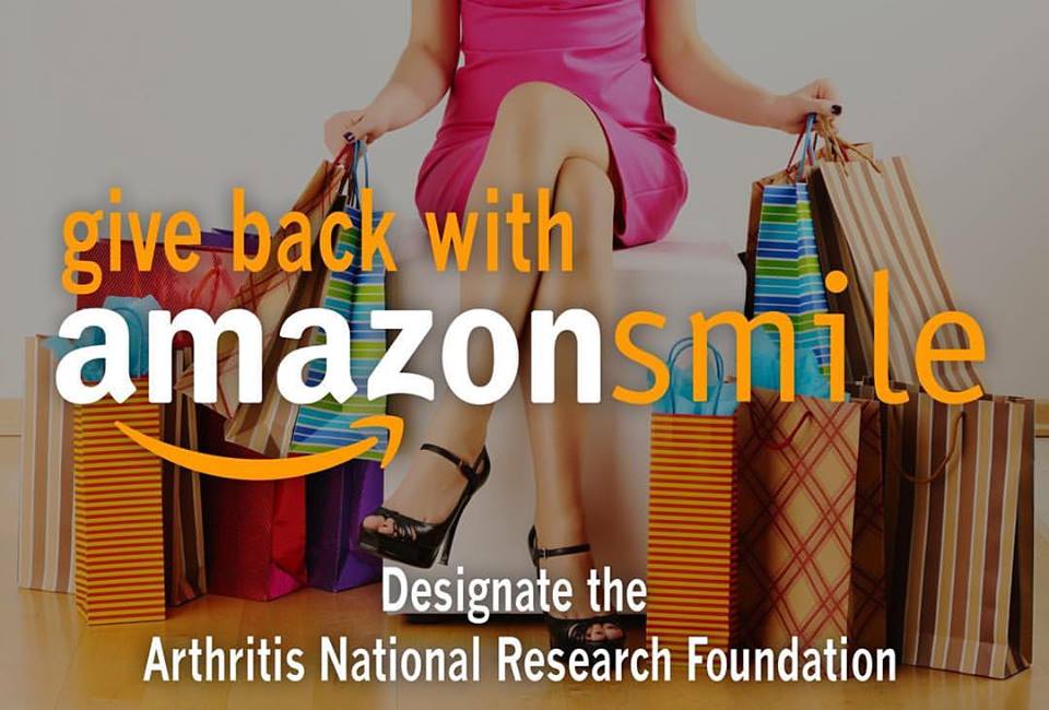CureArthritis's tweet photo. Taking advantage of the holiday cyber sales? Shop with Amazon Smile &amp; designate the Arthritis National Research Foundation at check out to donate 0.5% of your purchase to #CureArthritis! https://t.co/EHCcQgNvYG https://t.co/jSrXaCMRFQ
