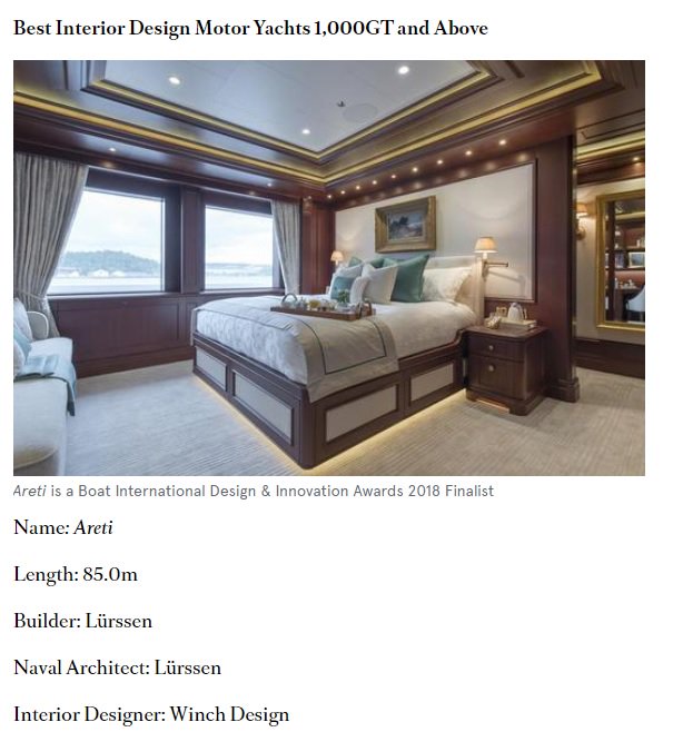 WinchDesign_WD's tweet photo. #FridayFeeling #WDexterior and #WDinterior designed Areti and #WDInterior designed Cloud 9 are listed as finalists for @boatint Design and Innovation awards https://t.co/ifA4Qp0V6A https://t.co/GjEJ5rD836