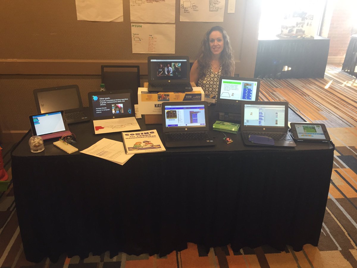 katrina_massey1's tweet photo. #mathedcoders day 2 #TLLP sharing and learning at the summit @orchard_cheryl https://t.co/LHryLMpNW8