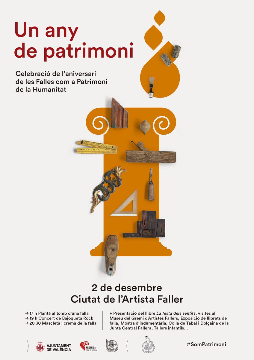 dfef2_0's tweet photo. Celebració del primer aniversari de les #FallesUnesco com a Patrimoni Immaterial de la Humanitat, amb plantà, mascletà, cremà, entre altres... 
Entra al enllaç e informat de la programació! 
https://t.co/2PklQKREGI
#SomPatrimoni #dfefweb #dfef #defestaenfestafalles https://t.co/aPwraNgChs