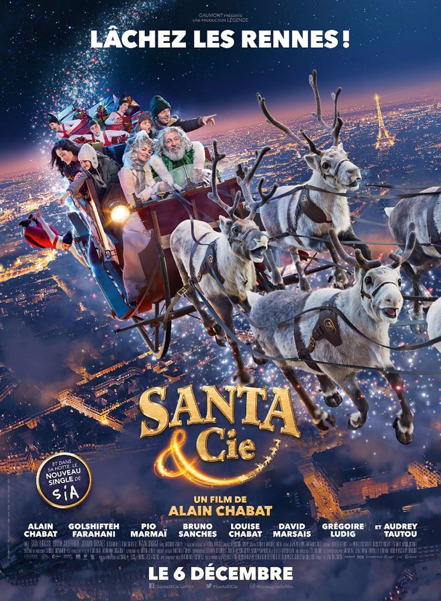 Ne manquez pas « Vivement dimanche prochain » sur @France2tv dès 18h pour notre jeune Simon Aouizerate et l’équipe du film « Santa&amp;Cie » ! 📺🎄🎅🏼🎁