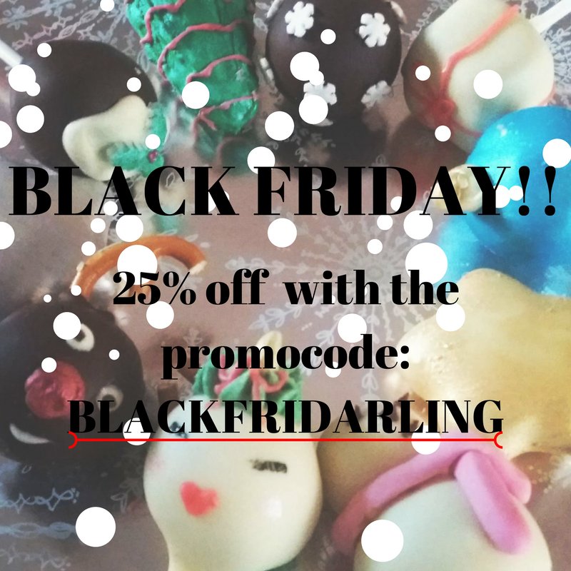 #Blackfriday Bargain - 25% off #popsbypost ordered through treatsdarling.co.uk this weekend!