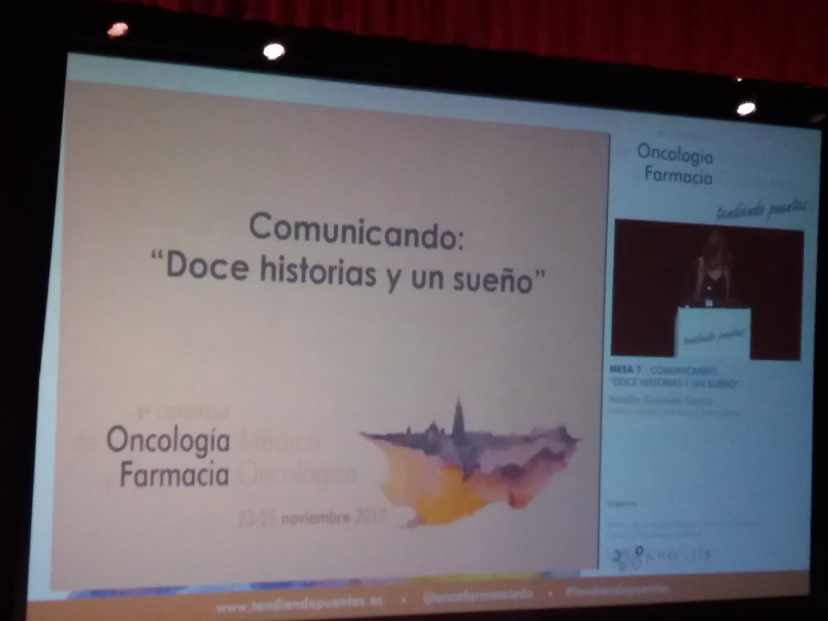 TP_Toledo's tweet photo. Ultima charla de la jornada con @natagiro en #tendiendopuentes  "Comunicando: doce historias y un sueño" https://t.co/aaIEFLveSg