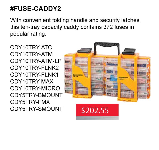 BUSSMANN, ATC/ATM/ATM-LP/FMX/MAX, 372 Fuses Included, Fuse Kit