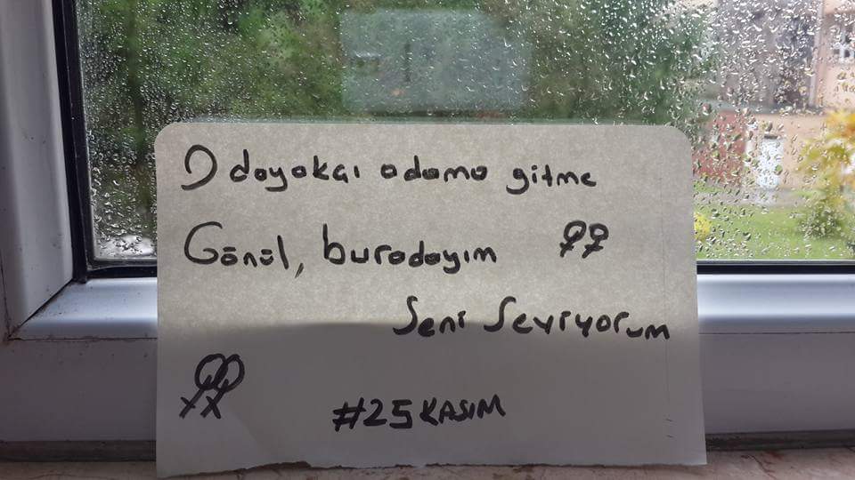 Erkek şiddetine karşı  #kadınkadınaaşk #25KasımdaKadınlarSokakta 
#itaatetmiyoruz 
#YasakNeAyol