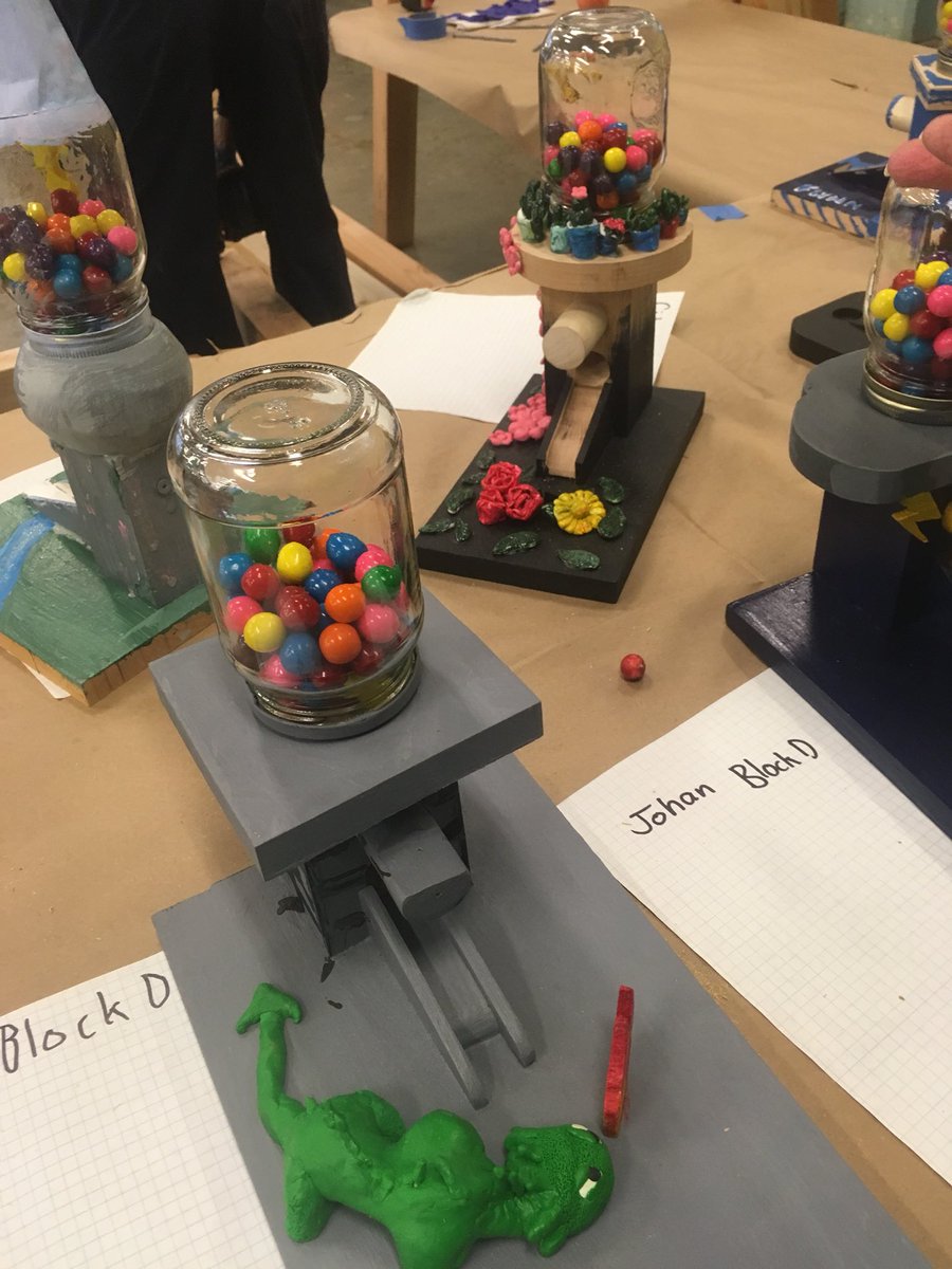 WeGilmour's tweet photo. Awesome work @tuppertigers! Super creative thinking with Grade 8 ADST projects! @vsblearns https://t.co/LwmLYYzjiP