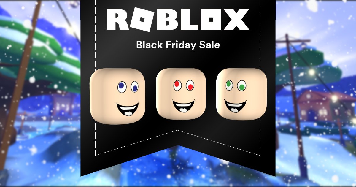 Roblox On Twitter Don T Goof And Miss This Deal A Limited Number Of Red Blue Green Goof Faces Are Going On Sale One Each Day Through Sunday Https T Co A1yrnoj3sq Blackfriday Https T Co Yg0kgyy2qs - roblox limiteds for sale cheap