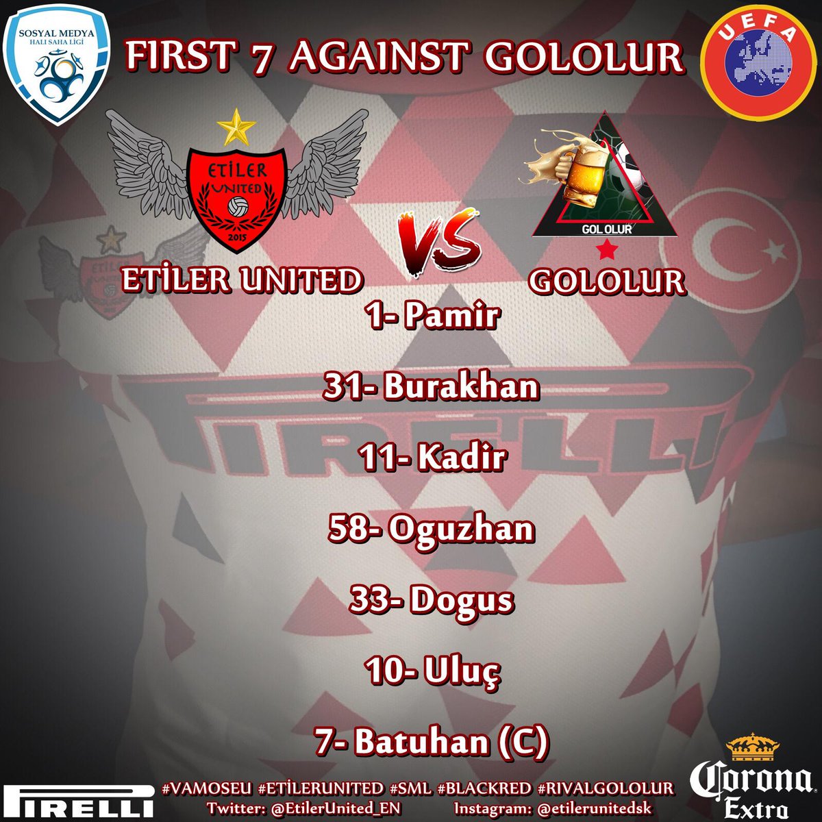 CONFIRMED EU LINEUP 🔥🔥
#UNITEDWEARE 
#MARCHON