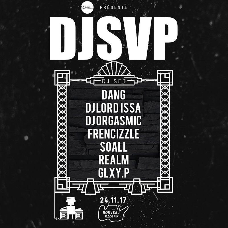 DJLORDISSA's tweet photo. Programme du week-end ➡️

Ce soir #DJSVP au Nouveau Casino by @NOHELL_Paris 

Samedi 20h @CouvreFeuOff sur @oklmradio

#LaGetDown au Clara avec @icecreamdj + @OuMarHARDLEVEL 

Dimanche #RespectTheArchitect au Folie's Pigalle https://t.co/X9OxQKsiba