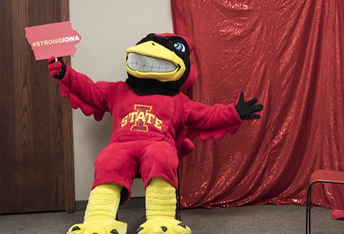 ISUExtPolk's tweet photo. #FunFactCyday: Thanksgiving may be over, but we're still thankful for Cy and Iowa State University! What are you thankful? #CydayFriday #StrongIowa https://t.co/KSyRDdDB5T