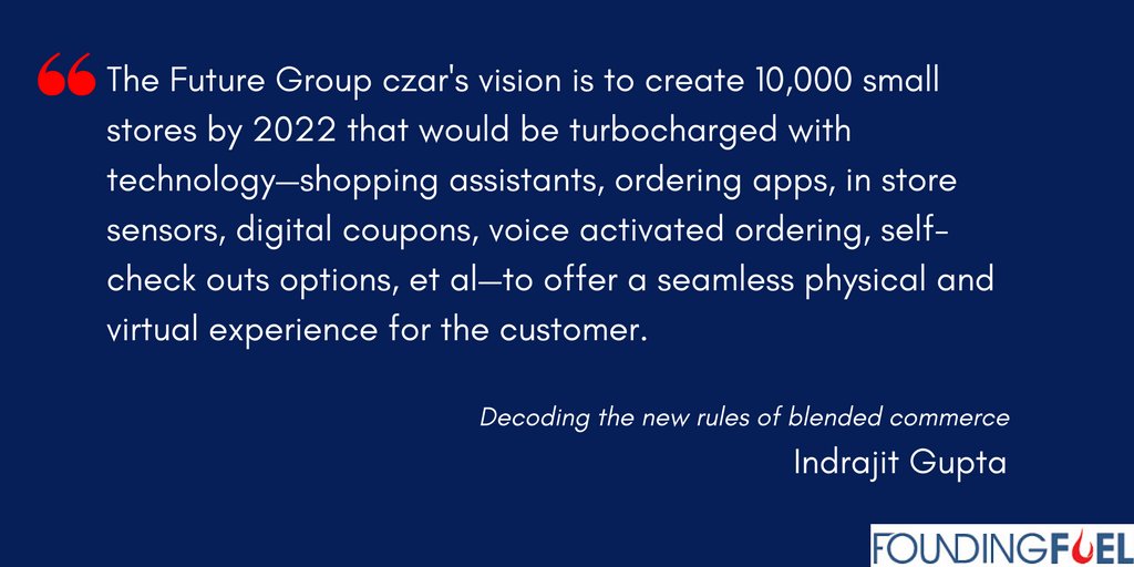 FoundingF's tweet photo. Wondering what @fg_buzz's #NewRetail3 #strategy is all about? Here is an insightful piece by @IndrajitGupta which spells out all what you ought to know. #retail #technology https://t.co/4opwe3xiI5 https://t.co/KhmiopOxOj