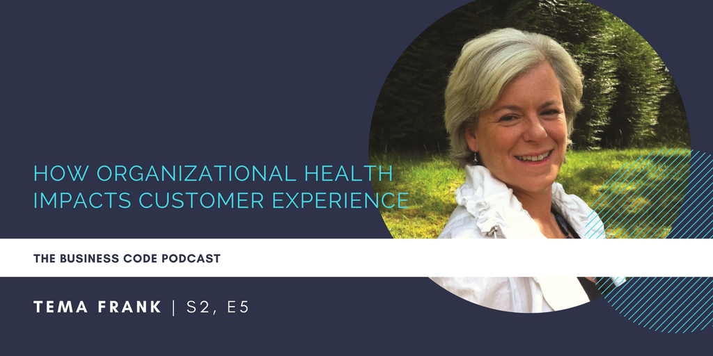 S2/E5: Tema Frank @temafrank explains how organizational health impacts customer experience, along with some of the ramifications of an unhealthy workplace culture. Listen here: goo.gl/x4px3M