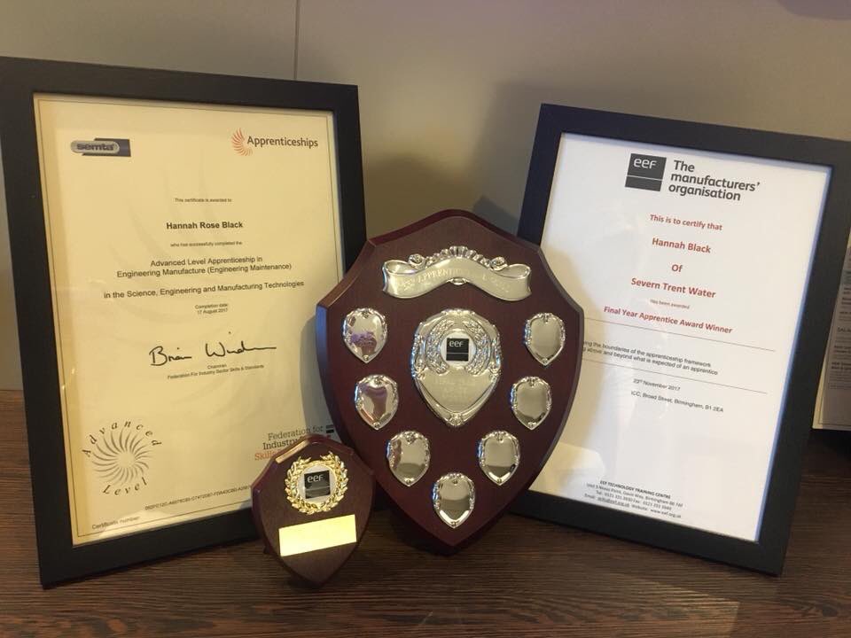 STWApprentices's tweet image. Here’s Hannah haul from last night! We’re all so proud! Great show of #fluidthinking