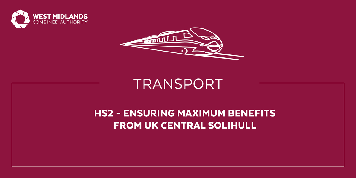 WestMids_CA's tweet photo. A commitment to work as part of #DevoWM with @UGCSolihull to maximise the benefits of #HS2: https://t.co/7MjjRRAkAV https://t.co/mGl8axDElC